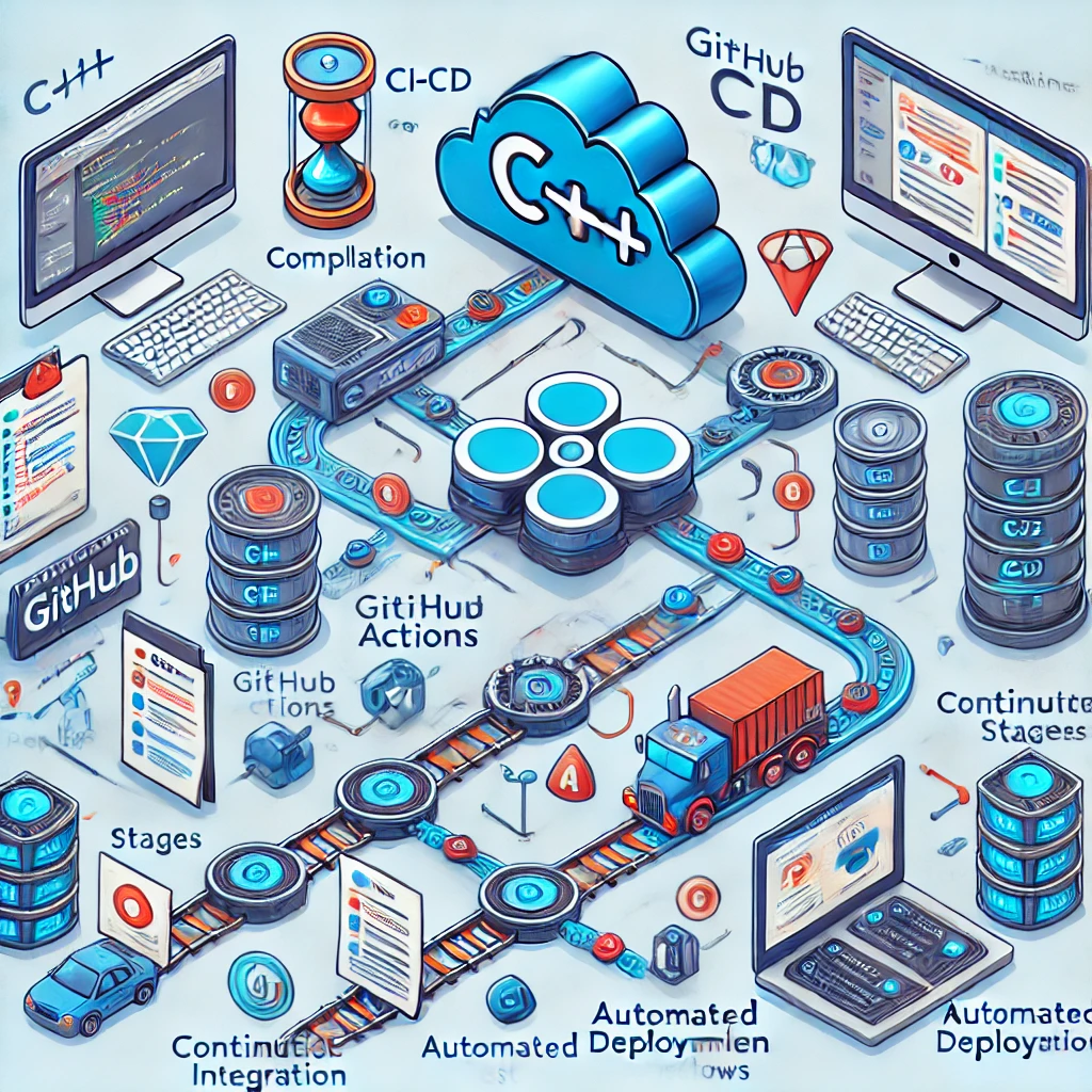 GitHub Actions for CI-CD: Automating C++ Builds and Deployments